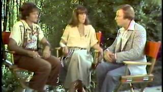 Robin Williams and Pam Dawber interviewed by Wes Ferns of KQTV 2
