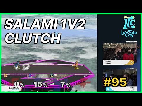 salami 1v2 clutch | Smash Melee Highlights