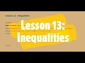 Eureka Math 7 Module 3 Lesson 13 Inequ