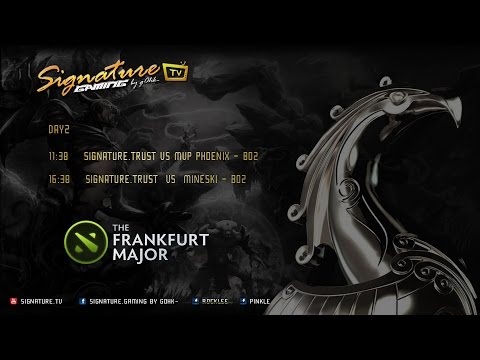 Signature.Trust vs MVP.Phoenix - The Frankfurt Major 2015 - Caster Pinkle