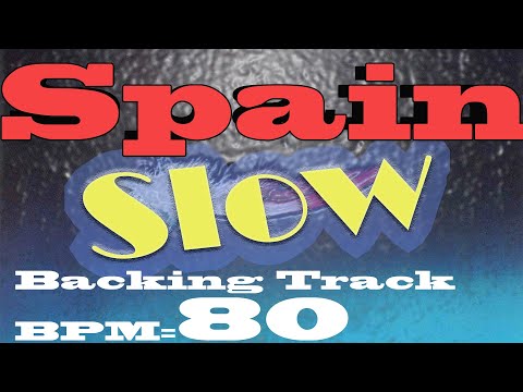 【Spain】Backing Track 'Slow' BPM=80