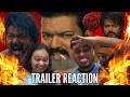 LEO - Official Trailer Reaction | Thalapathy Vijay | Lokesh Kanagaraj | Anirudh Ravichander
