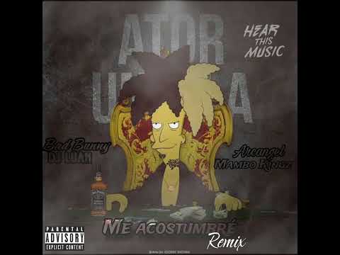 Bad Bunny Me Acostumbre Remix Ft. Acangel, Ator Untela (Official Audio) Klibre Music