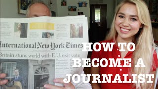 HOW TO BECOME A JOURNALIST: STUDY, JOB OPPORTUNITIES, HUSTLE | Nicole Deli