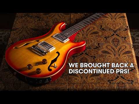 PRS Wood Library Hollowbody I Piezo Spruce Top McCarty Sunburst image 15