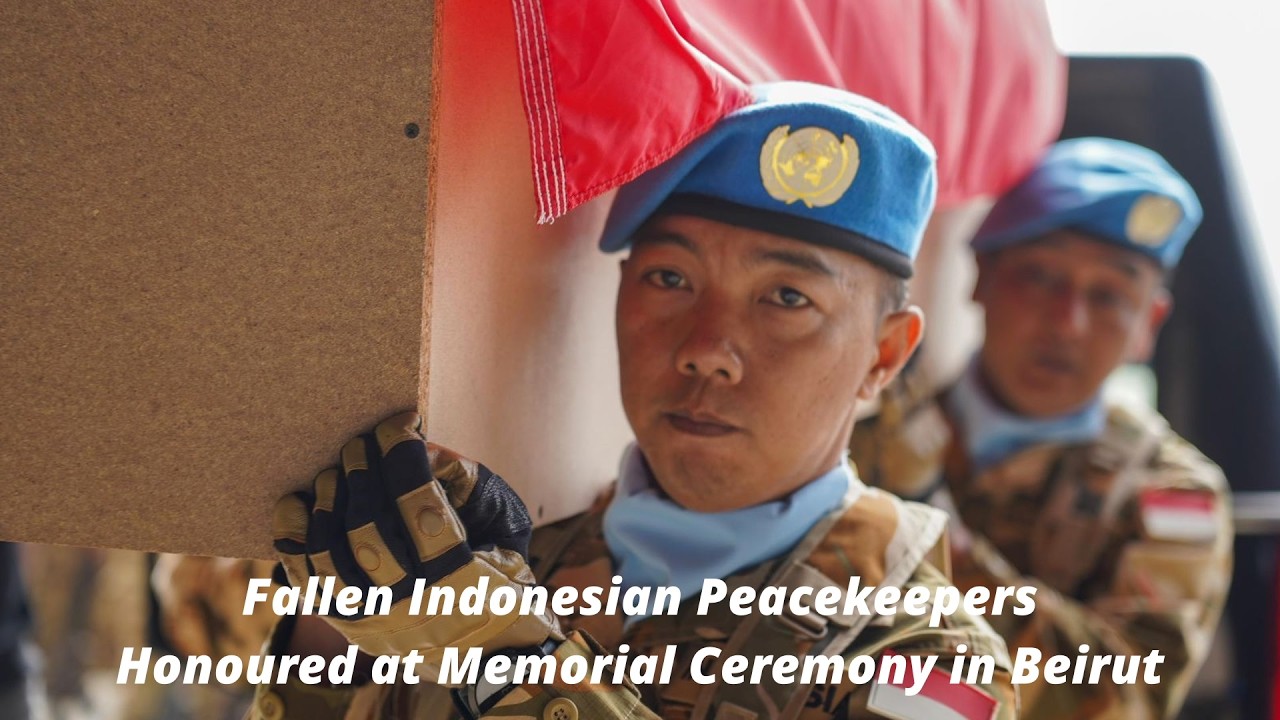 Fallen Indonesian Peacekeepers Honoured at Memorial Ceremony in Beirut
