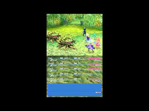 Let's Play Final Fantasy IV DS #63 Sylvan Cave
