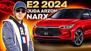 UZABZOR BU NARXDA BYD E2 2024 XECH KIM SOTOLMAYDI SHOSHILING