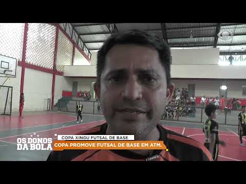 JOVENS PROMESSAS NA DISPUTA DA COPA XINGU FUTSAL DE BASE EM ALTAMIRA