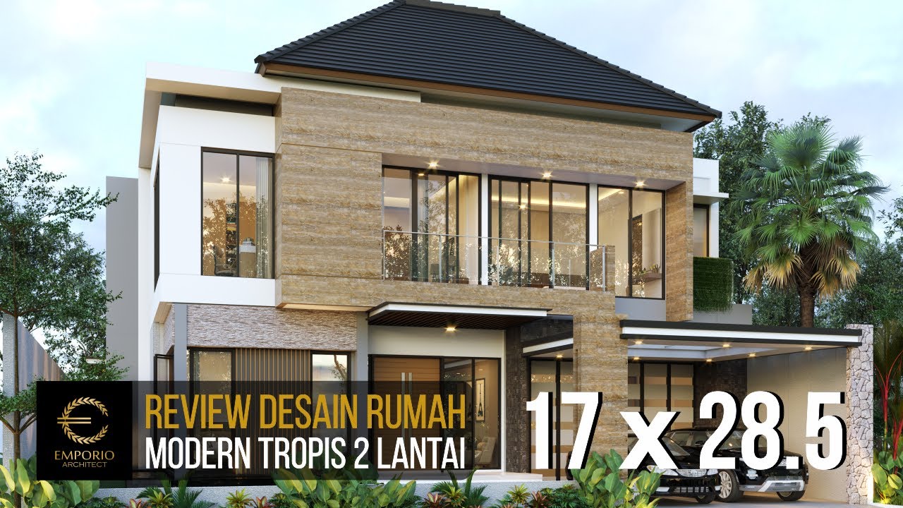 Video 3D Desain Rumah Modern 2 Lantai Bapak Dharma - Bekasi, Jawa Barat