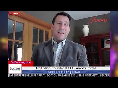 Jim Fosina, Founder & CEO, Amora Coffee A DotCom ... - YouTube