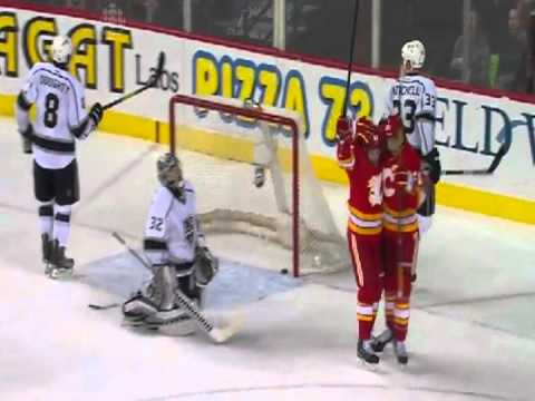 Mike Cammalleri First Calgary Flames Goal : January 14 2012
