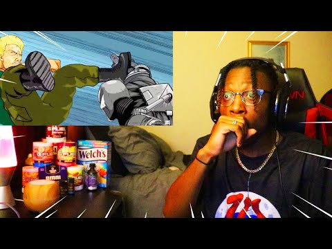 Ray Reacts to WINTER SOLDIER vs. GUILE (Full Version) - Super Soldiers Clash | Zimaut Animation
