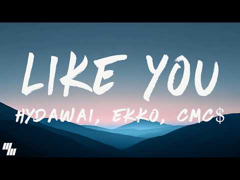 Hydawai & CMC$  - Like You (Lyrics) feat. Ekko