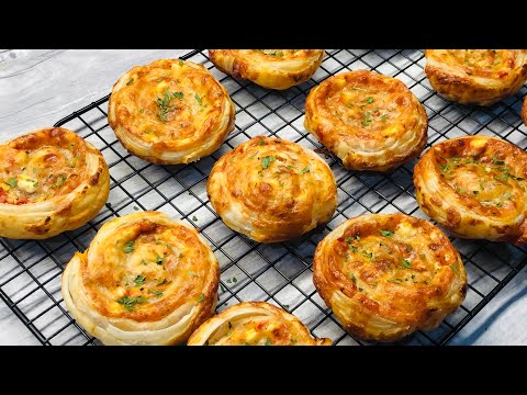 Cheese Puffs Recipe | Cheese Snacks Recipe | Appetiser Ideas | Taste Assured