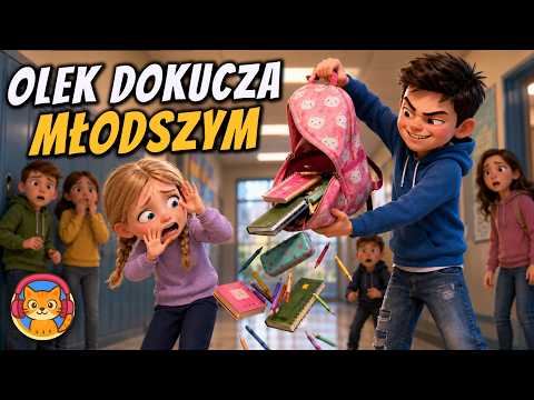 Olek Dokucza Młodszym - okładka bajki audio