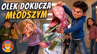 Olek Dokucza Młodszym - okładka bajki audio
