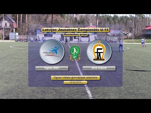 U-15 Ogres NSC - AFA Olaine (Highlights)