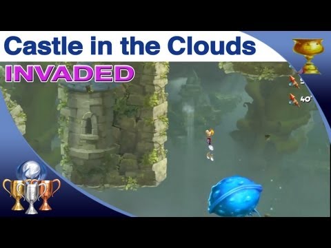 Rayman Legends - Castle in the Clouds - INVADED (Gold Medal) That Was Fast! Trophy [PS4 / Xbox One]