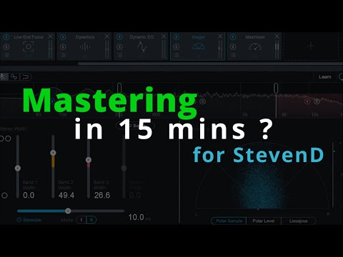 Mastering in 15min ??