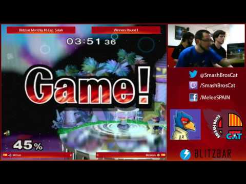Blitzbar Monthly #6 - MrTom (Falco) vs Meskion (Sheik) - Winners R1 - Melee Singles