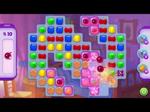 Homescapes level 2886 hard level