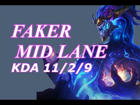 SKT T1 Faker - Aurelion Sol vs Rumble - KR LOL Solo Rank