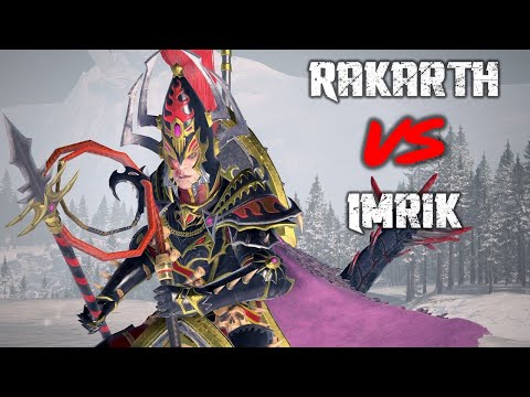 RAKARTH VS IMRIK - Total War Warhammer 2