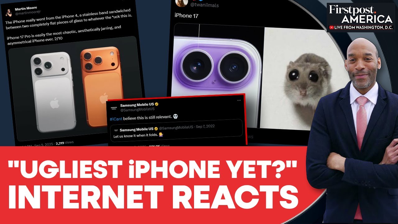 Apple's iPhone 17 Launch Sparks Meme Storm Across Social Media | Firstpost America | N18G