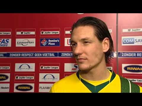 Interview Ramon Voorn na afloop FC Dordrecht - Fortuna Sitt
