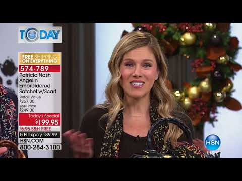 HSN | HSN Today: Patricia Nash Handbags 11.21.2017 - 08 AM