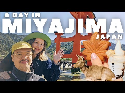 A Day Trip to MIYAJIMA ISLAND, Japan 🇯🇵 Things to do in Hiroshima, What to Eat, Itsukushima 宮島2024