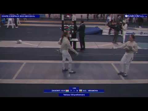 Athens World Cup SWS 2020 - P128 - Zahonyi HUN v Hramova BUL