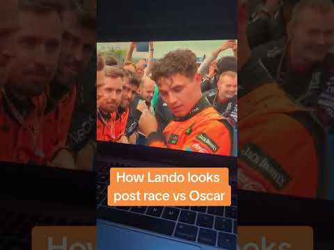 why lando mechanics are so in love with him😭✨    #f1 #formula1 #landonorris #mclaren #charlesleclerc
