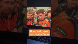 why lando mechanics are so in love with him😭✨    #f1 #formula1 #landonorris #mclaren #charlesleclerc