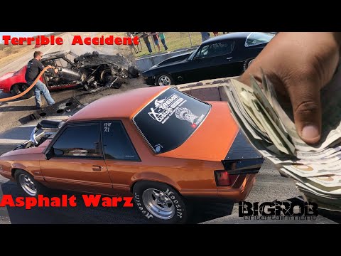 Asphalt Wars-Close races, close calls, and one of the most unfortunate wrecks I have ever seen