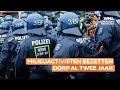 Politie is evacuatie in Duits 'bruinkooldorp' begonnen: 'Maar bezetting zou nog weken kunnen duren'