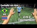 I met the Brazil team the football tournament in Thailand (preliminary round)