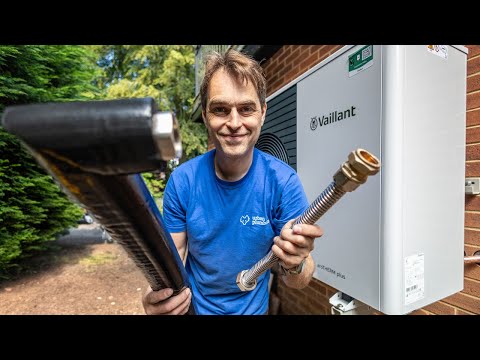 Heat Pump Installation Tips - Flexible Hoses Trick