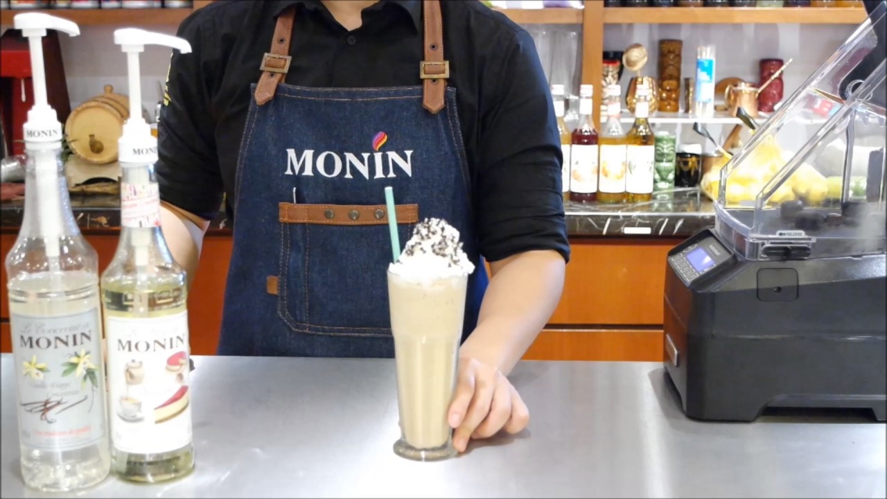 How to use MONIN Vanilla Frappe concentrate