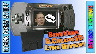 Reviewing the ElCheapoSD Atari Lynx Flashcart from Benn Venn!
