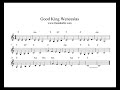 Good King Wenceslas   play clarinet