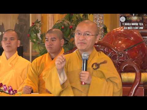 Ý nghĩa nương tựa ba ngôi tâm linh