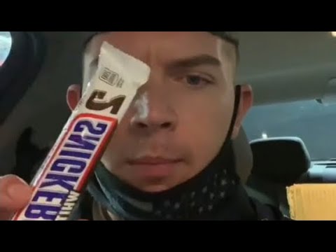 He was called a racist because of a Snickers candy bar