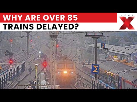 Over 85 Trains Running Hours Late As Dense Fog Hits India | NewsX