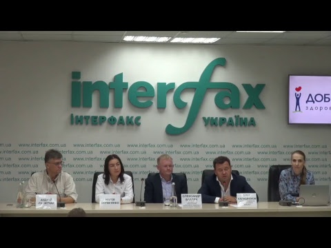 Трансляция пресс-конференции  медицинской сети "Добробут" на тему "Год спустя. Итоги и достижения первой частной кардиохирургии в Украине"