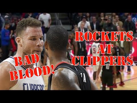 Clippers vs Rockets Locker Room Fight - Blake Griffin and Chris Paul Bad Blood