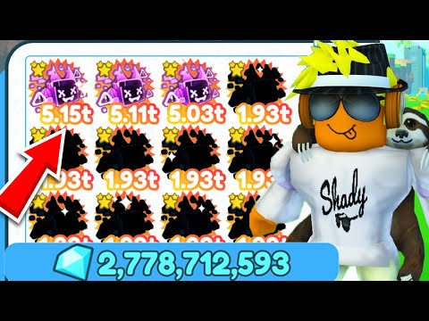 JEG BRUGER ALT FOR MANGE ROBUX!! - Roblox Pet Simulator X