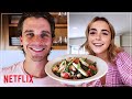 Antoni Cooks for Kiernan Shipka + a Dog Date | Netflix