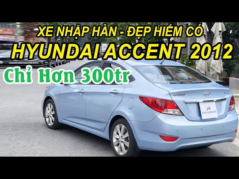 Hyundai Accent 1.4AT 2012 Nhập Khẩu